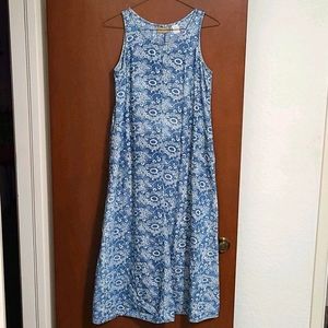 Floral Jean dress